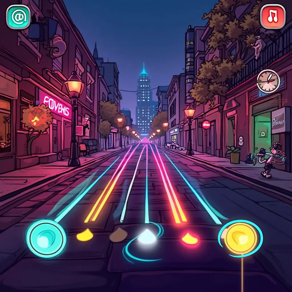 Juego Móvil 'Ritmos Urbanos'